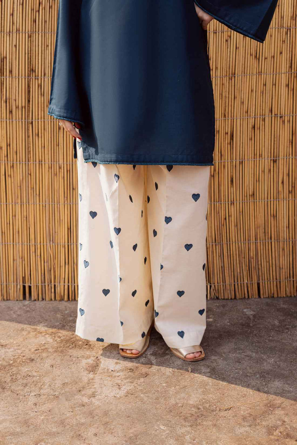 Hearts Zinc 2 Piece