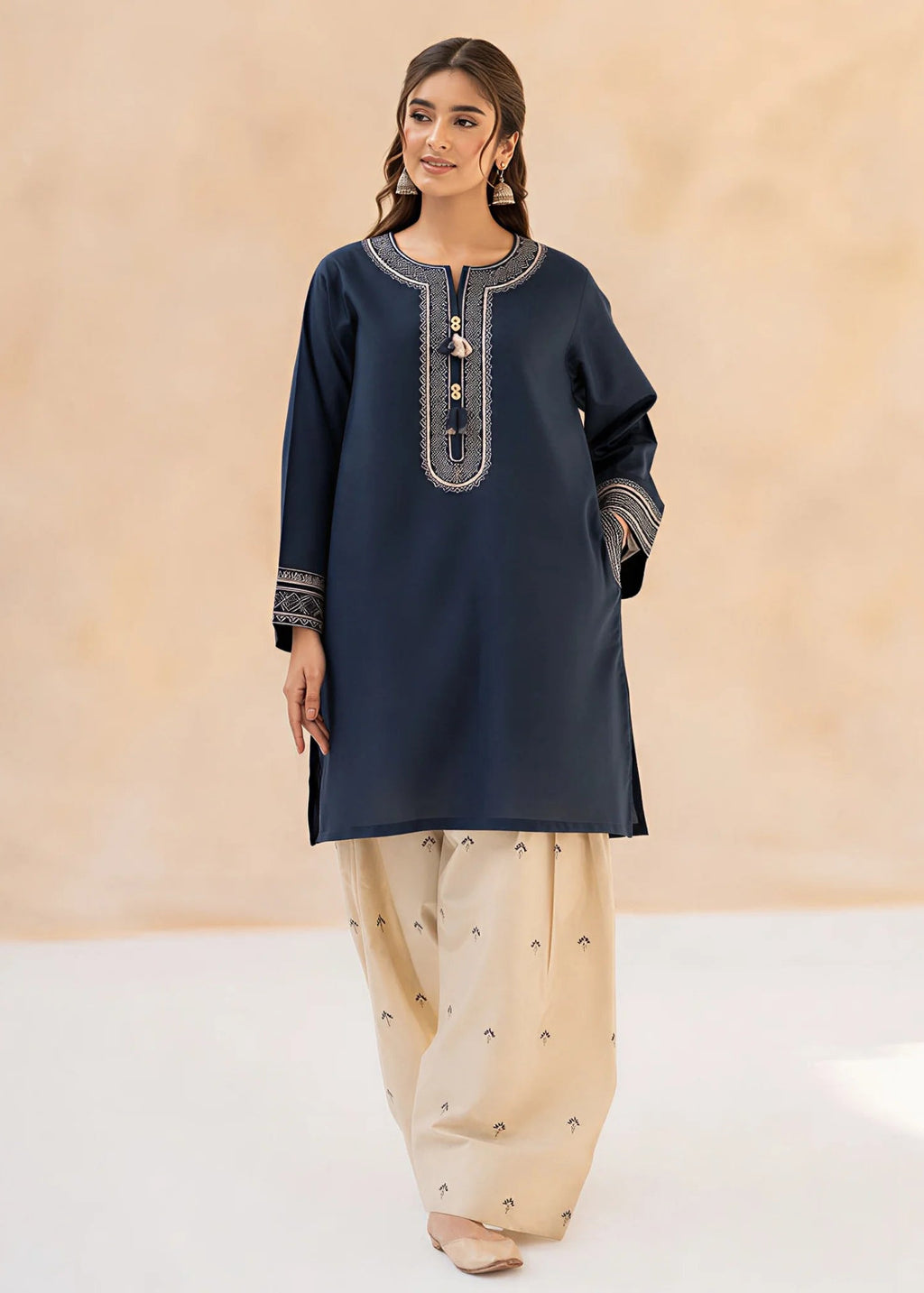 Anaya Embroidered 2 Piece Dhaga Pret