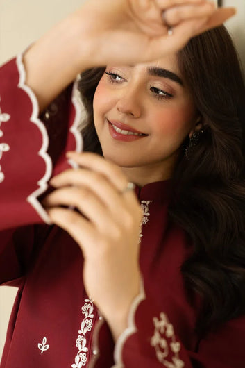 Noor-e-Maroon 2pc