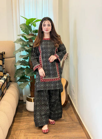 Midnight Riwaayat – Embroidered Lawn 2Pc