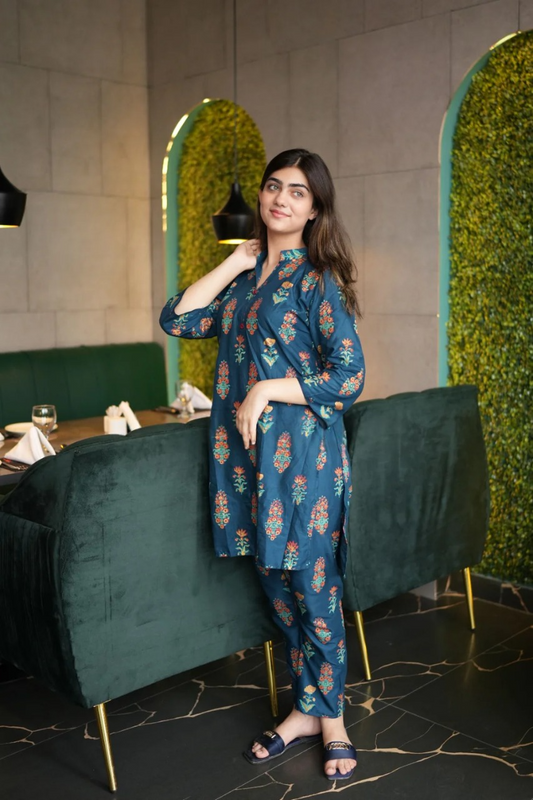 RANGRASIA PRINTED 2PCS STITCHED