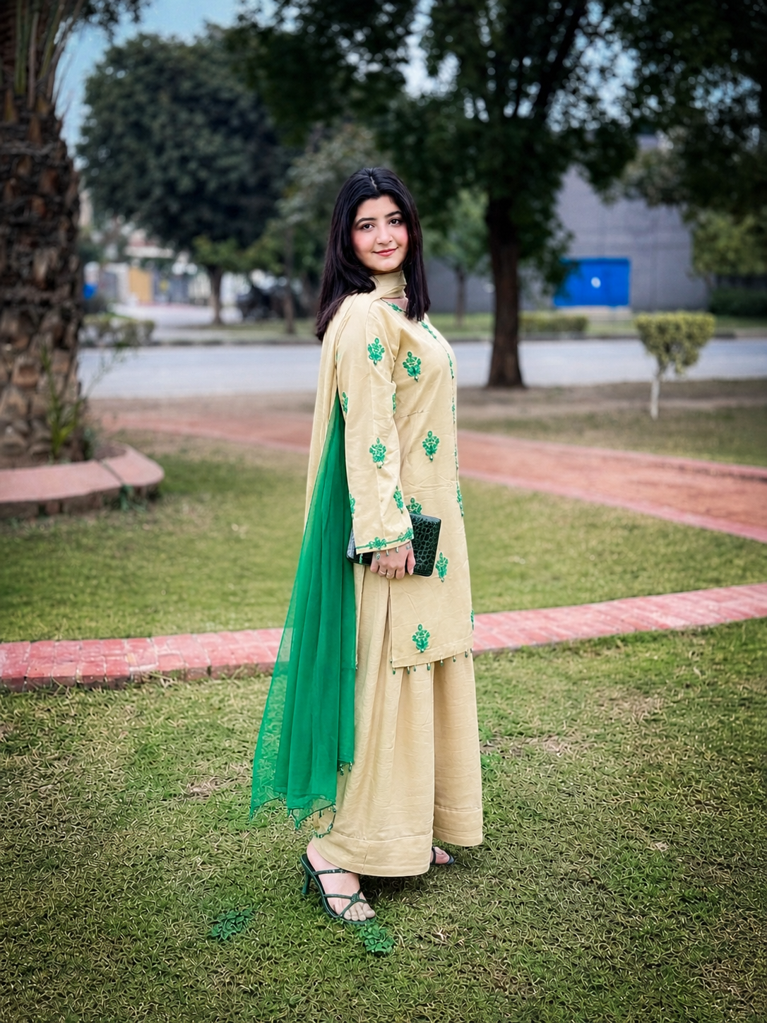 MeherZeen 3 Piece Dhaga Pret