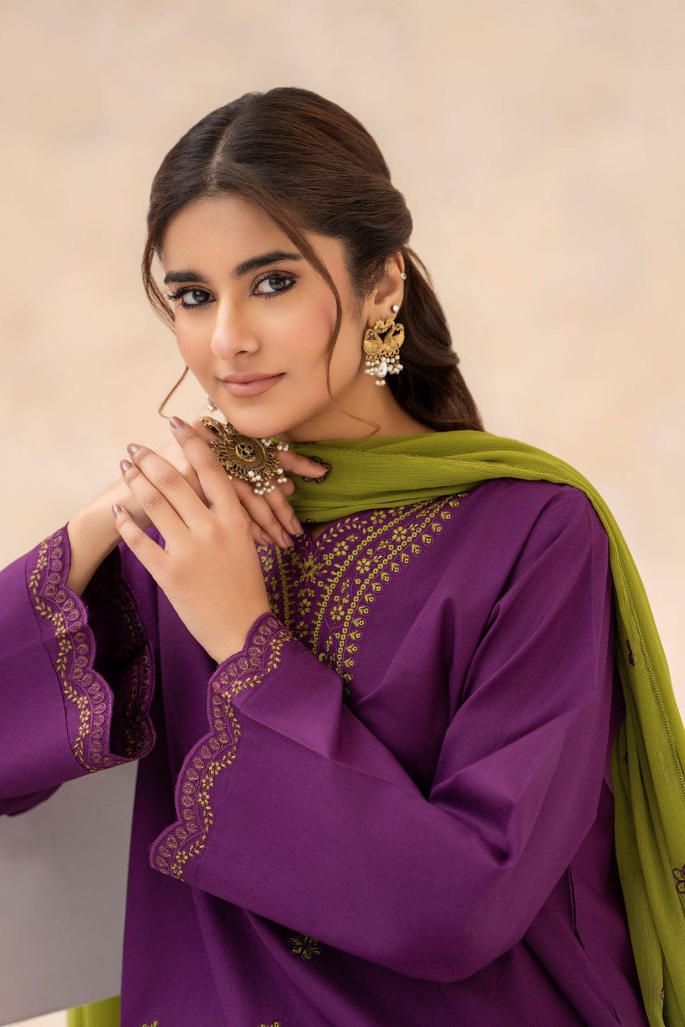 Zareen Pret 3 Piece Dhaga Pret